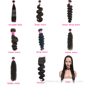 Nature Hair extension wholesale 8a 9a 10a grade unprocessed virgin Indian silk straight 100% cuticle aligned hair